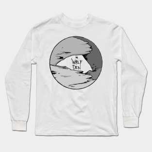 The Wolf Den Logo Long Sleeve T-Shirt